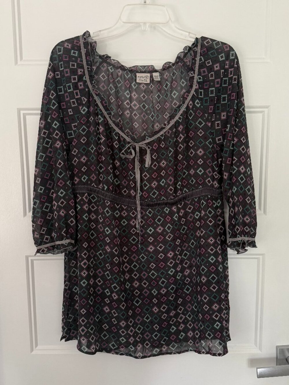 Esprit - Geometric Print Tunic - XL